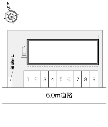 ★手数料０円★新潟市秋葉区美幸町２丁目　月極駐車場（LP）